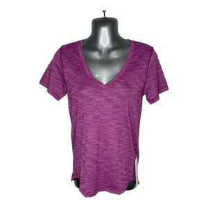 Lululemon What the Sport Short Sleeve Tee Purple Regal Plum, Size 6 New